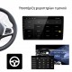 KIROSIWA VOLVO XC60 (2009 - 2017) Android οθόνη αυτοκίνητου 2GB με GPS WI-FI (ηχοσύστημα αφής 9 ιντσών OEM Android Auto Apple Carplay Youtube Playstore MP3 USB Radio Bluetooth Mirrorlink εργοστασιακή, 4x60W, AUX, μαύρο, black)