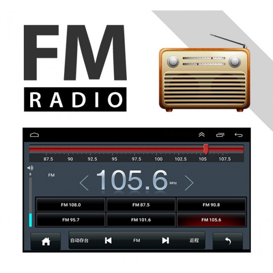 FIAT LINEA (2007-2017) Android οθόνη αυτοκίνητου 2+32GB με GPS WI-FI DSP (ηχοσύστημα αφής 6.1 ιντσών Apple CarPlay Android Auto Car Play OEM 2GB Youtube Playstore Spotify MP3 USB Radio Bluetooth 4x60W Mirrorlink navi πλοηγός εργοστασιακού τύπου)