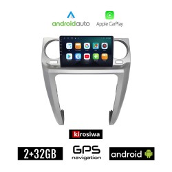 KIROSIWA LAND ROVER DISCOVERY 3 (2004-2009) Android οθόνη αυτοκίνητου 2GB με GPS WI-FI (ηχοσύστημα αφής 9" ιντσών Android Auto Apple Carplay Youtube Playstore MP3 USB Radio Bluetooth Mirrorlink εργοστασιακή, 4x60W, AUX)