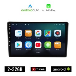 KIROSIWA FORD FIESTA (μετά το 2018) Android οθόνη αυτοκίνητου 2GB με GPS WI-FI (ηχοσύστημα αφής 10" ιντσών Android Auto Apple Carplay Youtube Playstore MP3 USB Radio Bluetooth Mirrorlink εργοστασιακή 4x60W spotify)