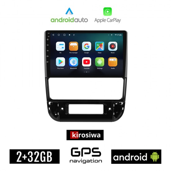 KIROSIWA PEUGEOT 406 (1998 - 2004) Android οθόνη αυτοκίνητου 2GB με GPS WI-FI (ηχοσύστημα αφής 9 ιντσών OEM Android Auto Apple Carplay Youtube Playstore MP3 USB Radio Bluetooth Mirrorlink εργοστασιακή, 4x60W, AUX)