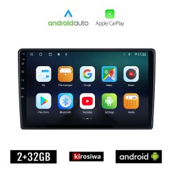 KIROSIWA CHEVROLET CAPTIVA (2006 - 2011) Android οθόνη αυτοκίνητου 2GB με GPS WI-FI (ηχοσύστημα αφής 10" ιντσών OEM Android Auto Apple Carplay Youtube Playstore MP3 USB Radio Bluetooth Mirrorlink εργοστασιακή, 4x60W, AUX)