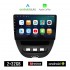 KIROSIWA PEUGEOT 107 (2005 - 2014) Android οθόνη αυτοκίνητου 2GB με GPS WI-FI (ηχοσύστημα αφής 10" ιντσών OEM Android Auto Apple Carplay Youtube Playstore MP3 USB Radio Bluetooth Mirrorlink εργοστασιακή, 4x60W, AUX)