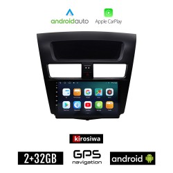 KIROSIWA MAZDA BT-50 (2012 - 2019) Android οθόνη αυτοκίνητου 2GB με GPS WI-FI (ηχοσύστημα αφής 9" ιντσών Android Auto Apple Carplay Youtube Playstore MP3 USB Radio Bluetooth Mirrorlink ΒΤ-50 εργοστασιακή, ΒΤ50 4x60W, BT50 AUX)