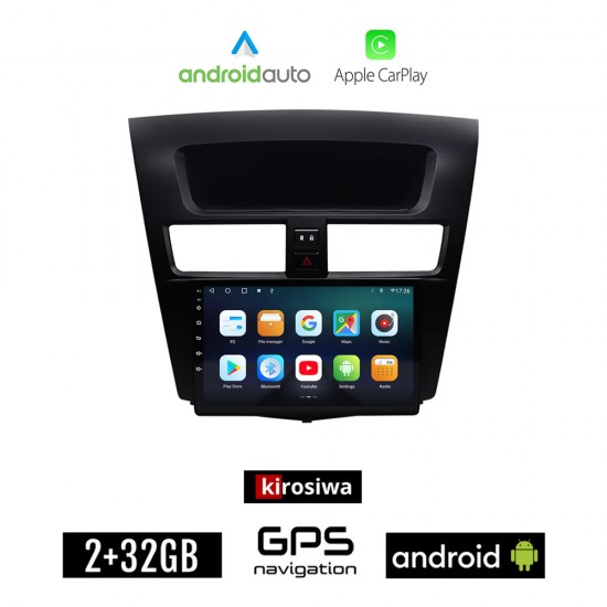 KIROSIWA MAZDA BT-50 (2012 - 2019) Android οθόνη αυτοκίνητου 2GB με GPS WI-FI (ηχοσύστημα αφής 9 ιντσών Android Auto Apple Carplay Youtube Playstore MP3 USB Radio Bluetooth Mirrorlink ΒΤ-50 εργοστασιακή, ΒΤ50 4x60W, BT50 AUX)