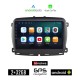 KIROSIWA FIAT 500 (μετά το 2016) Android οθόνη αυτοκίνητου 2GB με GPS WI-FI (ηχοσύστημα αφής 9 ιντσών Android Auto Apple Carplay Youtube Playstore MP3 USB Radio Bluetooth Mirrorlink εργοστασιακή, 4x60W, AUX)