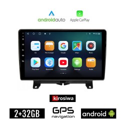 KIROSIWA LAND ROVER DISCOVERY 3 - RANGEROVER SPORT (2004-2009) Android οθόνη αυτοκίνητου 2GB με GPS WI-FI (ηχοσύστημα αφής 9" ιντσών OEM Android Auto Apple Carplay Youtube Playstore MP3 USB Radio Bluetooth Mirrorlink εργοστασιακή, 4x60W, AUX)