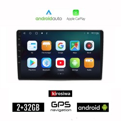 KIROSIWA ALFA ROMEO MITO (μετά το 2008) Android οθόνη αυτοκίνητου 2GB με GPS WI-FI (ηχοσύστημα αφής 9" ιντσών Android Auto Apple Carplay Youtube Playstore MP3 USB Radio Bluetooth Mirrorlink εργοστασιακή 4x60W, AUX)