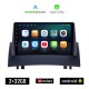 KIROSIWA RENAULT MEGANE 2 (2002-2008) Android οθόνη αυτοκίνητου 2GB με GPS WI-FI (ηχοσύστημα αφής 9 ιντσών OEM Android Auto Apple Carplay Youtube Playstore MP3 USB Radio Bluetooth Mirrorlink εργοστασιακή, 4x60W, AUX)
