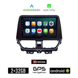 KIROSIWA SUZUKI BALENO (μετά το 2022) Android οθόνη αυτοκίνητου 2GB με GPS WI-FI (ηχοσύστημα αφής 9" ιντσών Android Auto Apple Carplay Youtube Playstore MP3 USB Radio Bluetooth Mirrorlink εργοστασιακή, 4x60W, AUX)
