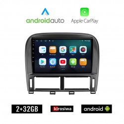 KIROSIWA LEXUS LS 430 - XF 430 2000-2006 Android οθόνη αυτοκίνητου 2GB με GPS WI-FI (ηχοσύστημα αφής 9" ιντσών OEM Android Auto Apple Carplay Youtube Playstore MP3 USB Radio Bluetooth Mirrorlink εργοστασιακή, 4x60W, AUX)