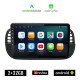 KIROSIWA FIAT 500 (2008 - 2015) Android οθόνη αυτοκίνητου 2GB με GPS WI-FI (ηχοσύστημα αφής 9 ιντσών OEM Android Auto Apple Carplay Youtube Playstore MP3 USB Radio Bluetooth Mirrorlink εργοστασιακή, 4x60W, AUX, μαύρη)