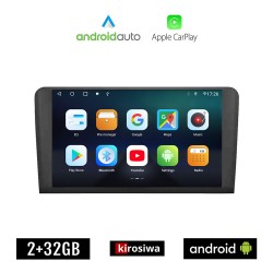 KIROSIWA MERCEDES BENZ GL (X164) 2007 - 2012 Android οθόνη αυτοκίνητου 2GB με GPS WI-FI (ηχοσύστημα αφής 9" ιντσών BENZ OEM Android Auto Apple Carplay Youtube Playstore MP3 USB Radio Bluetooth Χ164 εργοστασιακή 4x60W Benz)