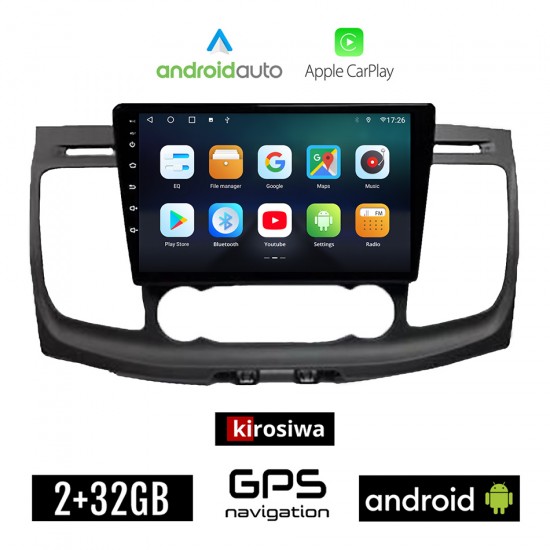 KIROSIWA FORD TRANSIT CUSTOM - TOURNEO CUSTOM (μετά το 2018) Android οθόνη αυτοκίνητου 2GB με GPS WI-FI (ηχοσύστημα αφής 9 ιντσών OEM Android Auto Apple Carplay Youtube Playstore MP3 USB Radio Bluetooth Mirrorlink εργοστασιακή, 4x60W, AUX)