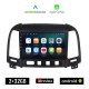 KIROSIWA HYUNDAI SANTA FE (2006-2013) Android οθόνη αυτοκίνητου 2GB με GPS WI-FI (ηχοσύστημα αφής 9 ιντσών OEM Android Auto Apple Carplay Youtube Playstore MP3 USB Radio Bluetooth Mirrorlink εργοστασιακή, 4x60W, AUX)