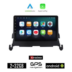 KIROSIWA DODGE JOURNEY (2008-2011) Android οθόνη αυτοκίνητου 2GB με GPS WI-FI (ηχοσύστημα αφής 9" ιντσών Android Auto Apple Carplay Youtube Playstore MP3 USB Radio Bluetooth Mirrorlink εργοστασιακή, 4x60W, AUX)