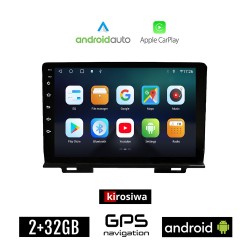 KIROSIWA HONDA HRV (μετά το 2021) Android οθόνη αυτοκίνητου 2GB με GPS WI-FI (ηχοσύστημα αφής 9" ιντσών OEM Android Auto Apple Carplay Youtube Playstore MP3 USB Radio Bluetooth Mirrorlink εργοστασιακή, 4x60W, AUX)