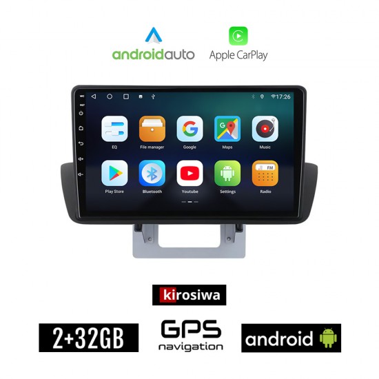 KIROSIWA MAZDA BT-50 (2012 - 2019) Android οθόνη αυτοκίνητου 2GB με GPS WI-FI (ηχοσύστημα αφής 9 ιντσών Android Auto Apple Carplay Youtube Playstore MP3 USB Radio Bluetooth Mirrorlink ΒΤ-50 εργοστασιακή, ΒΤ50 4x60W, BT50 AUX)